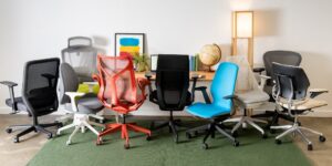 how to make an old office chair more ergonomic