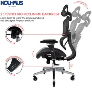 NOUHAUS Ergo3D Ergonomic office chair