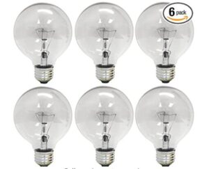 GE Crystal Clear Incandescent Light Bulbs